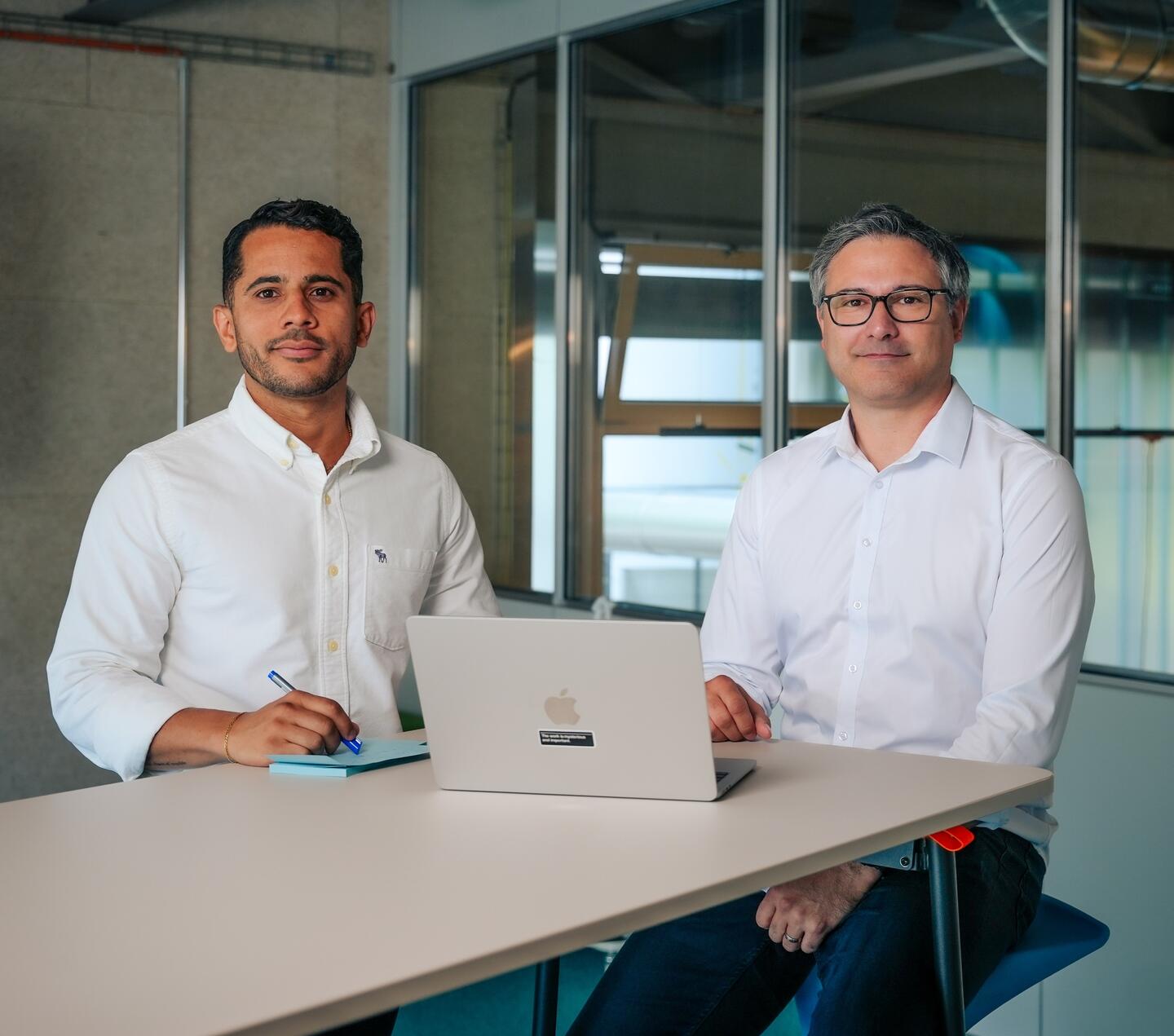Danilo Santana et Claudio Pimpao (de g. à d.)